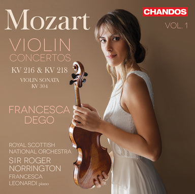 モーツァルト：ヴァイオリン協奏曲集 Vol.1（フランチェスカ・デゴ）