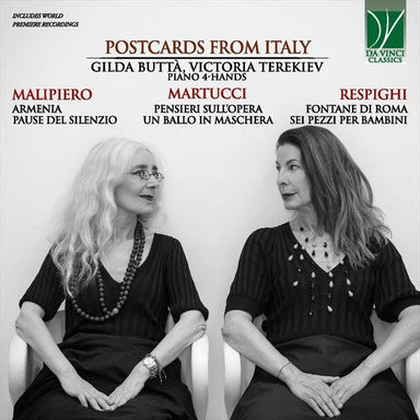 イタリアからのポストカード ～ ピアノ4手連弾によるイタリア音楽集（ギルダ・ブッタ）