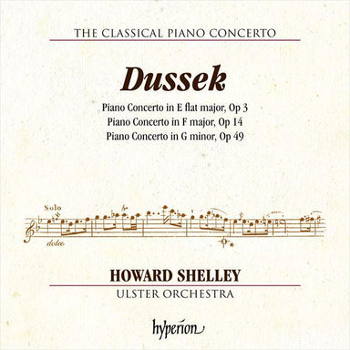 ドゥシーク：ピアノ協奏曲集Op.3,Op.14＆Op.49～クラシカル・ピアノ・コンチェルト・シリーズVol.5（ハワード・シェリー）
