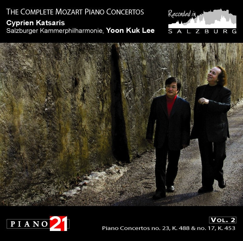 モーツァルト：ピアノ協奏曲全集Vol.2（第17番、第23番）（シプリアン・カツァリス）