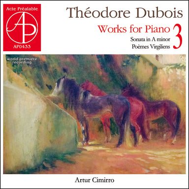 デュボワ：ピアノ作品集 Vol.3（アルトゥール・シミホ）