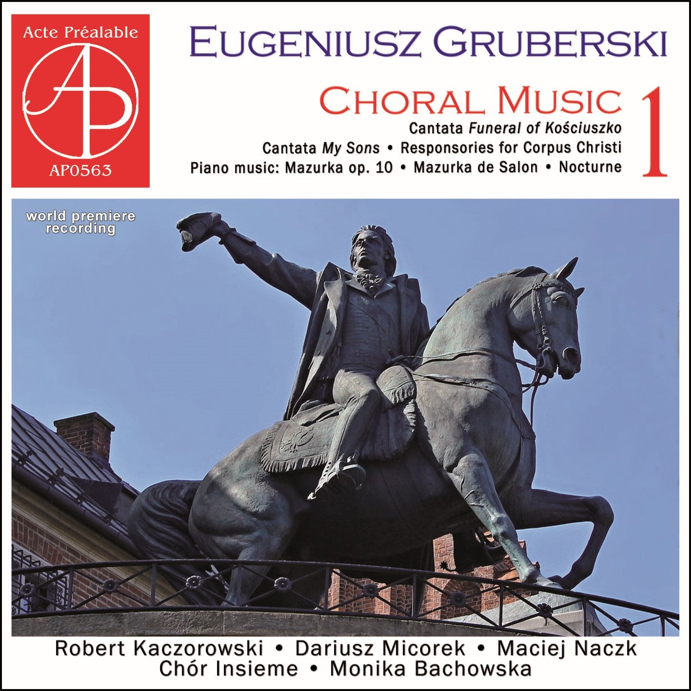 エウゲニウシュ・グルベルスキ：合唱作品集 Vol.1（インシエメ合唱団）