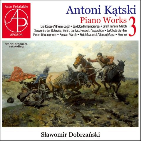 コンツキ：ピアノ作品集 Vol.3（スワヴォミル・ドブジャンスキ(ピアノ)）