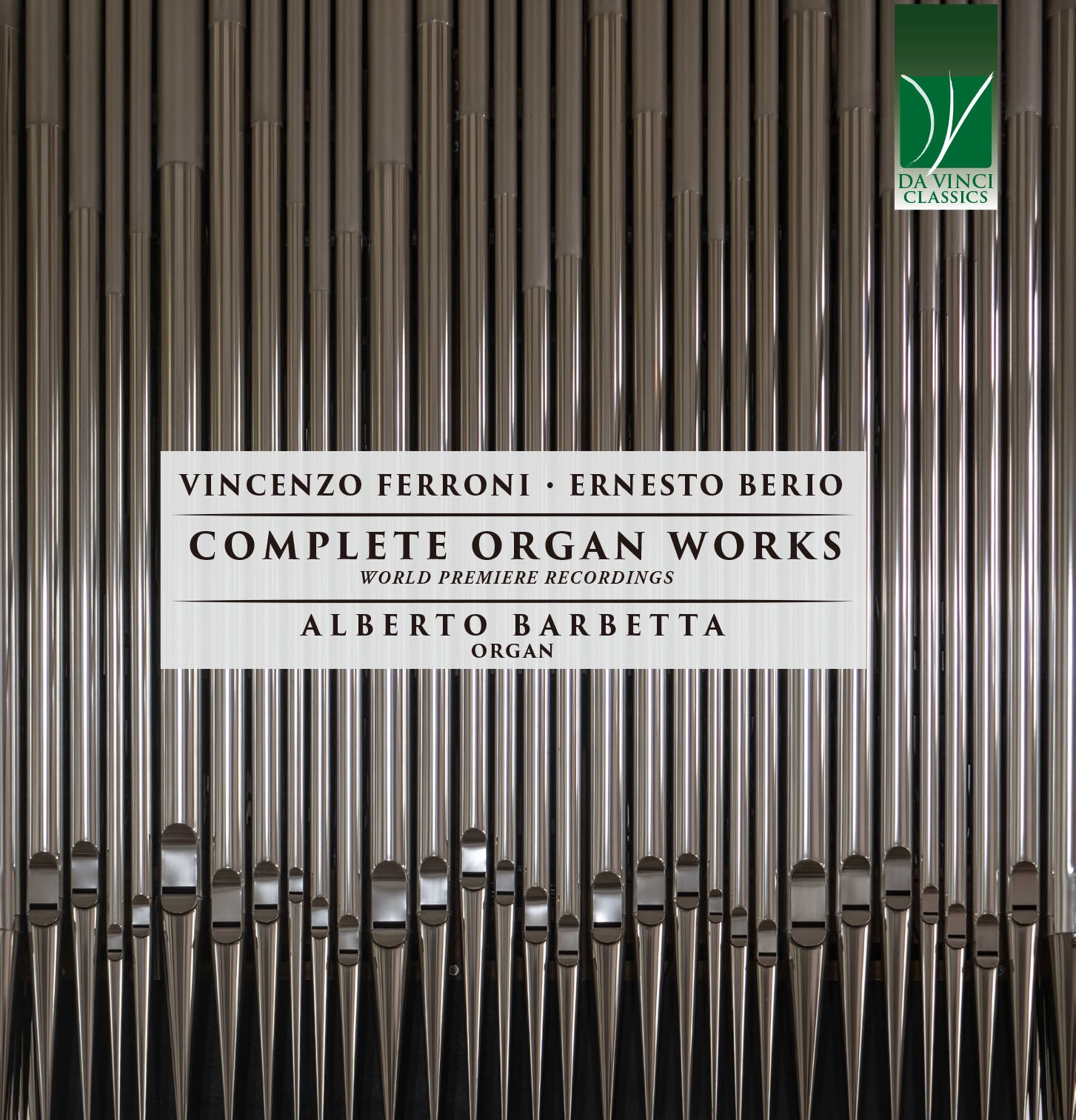 フェッローニ＆エルネスト・ベリオ：オルガン作品全集（アルベルト・バルベッタ）