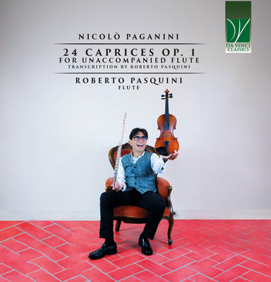 パガニーニ：24のカプリス Op.1（ロベルト・パスクィーニ編曲/無伴奏フルート版）（ロベルト・パスクィーニ）