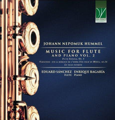 フンメル：フルートとピアノのための作品集 Vol.2（エドゥアルド・サンチェス）