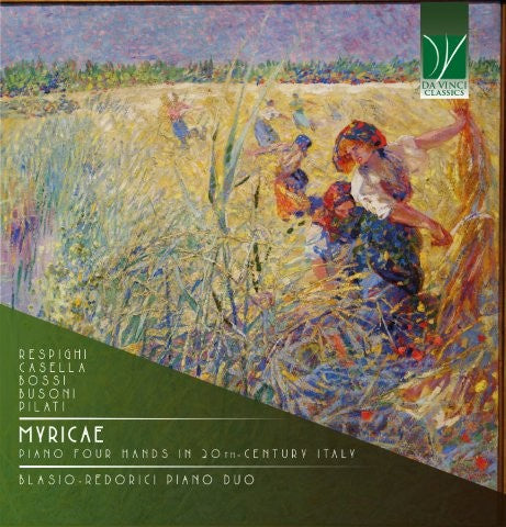 ミリカエ ～ 20世紀イタリアの4手ピアノ作品集 （ブラージオ＝レドリーチ・ピアノ・デュオ）