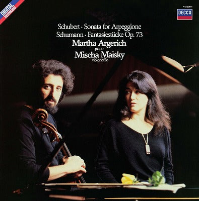 【LP】シューベルト：アルペッジョーネ・ソナタ（ミッシャ・マイスキー、マルタ・アルゲリッチ）