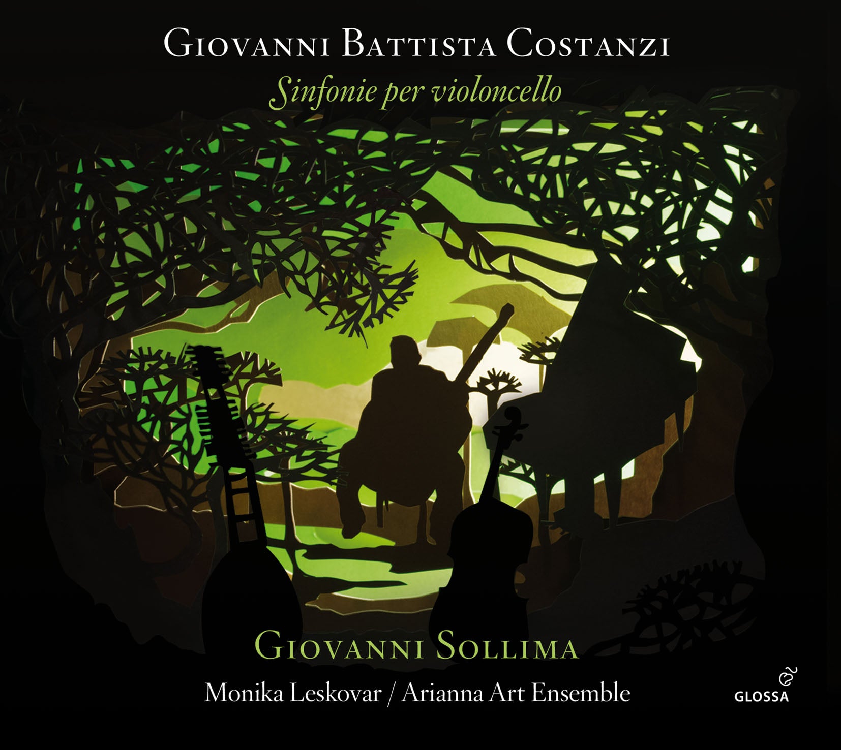 ジョヴァンニ・バッティスタ・コスタンツィ：チェロのためのシンフォニア集（ジョヴァンニ・ソッリマ）