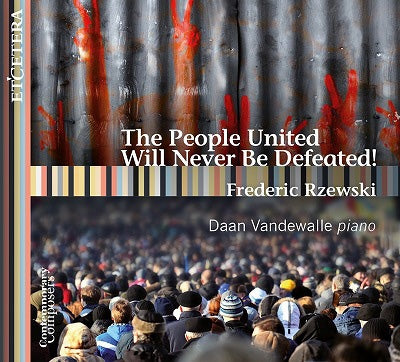 ジェフスキー：《不屈の民》変奏曲（ダーン・ファンデヴァレ）