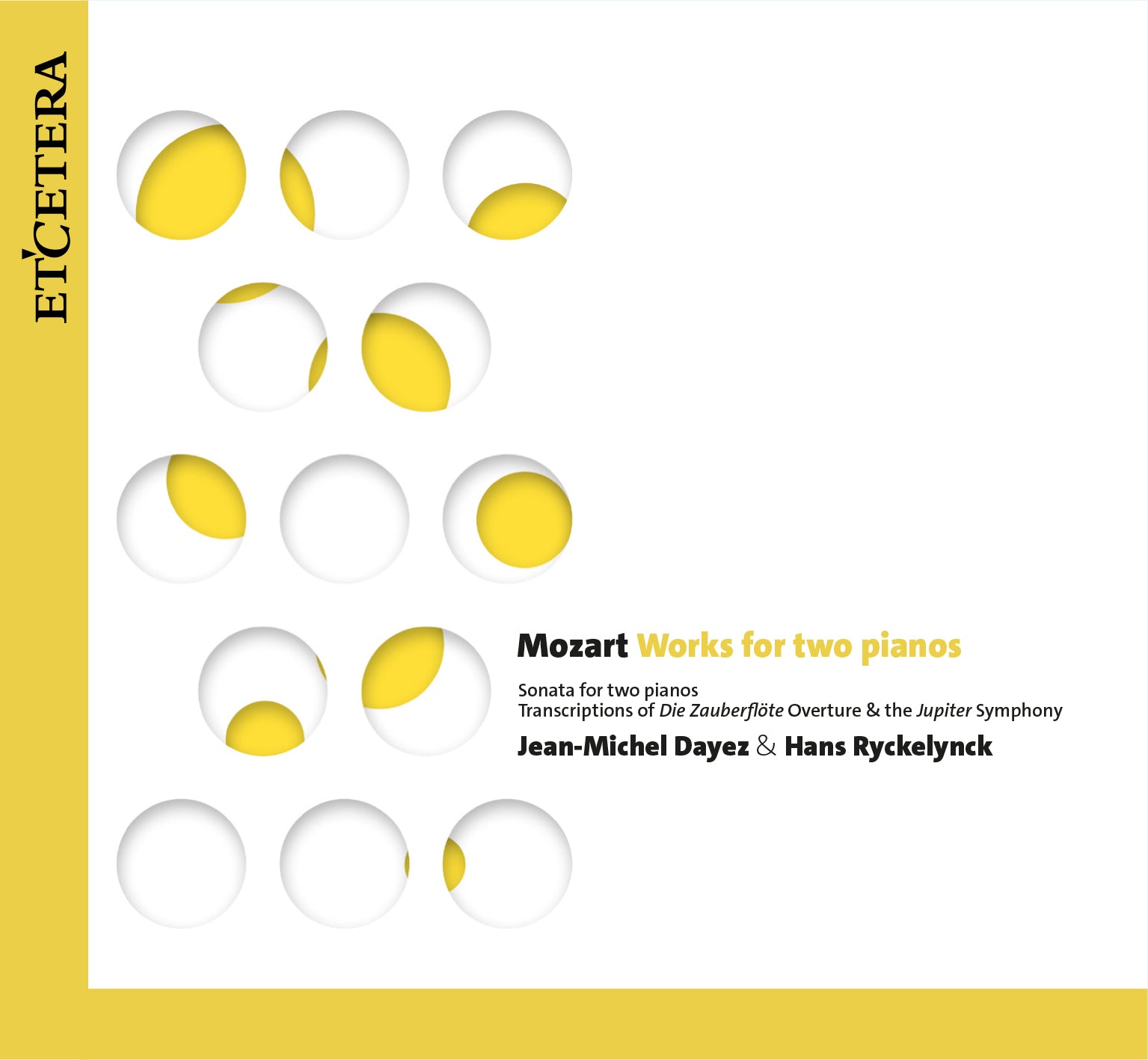 モーツァルト：交響曲第41番（2台ピアノ版）（ジャン＝ミシェル・デイエ＆ハンス・リッケリンク）