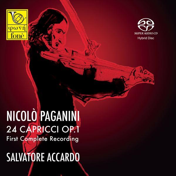 パガニーニ：24のカプリース Op.1 (完全全曲版) [初回限定生産盤]（サルヴァトーレ・アッカルド）