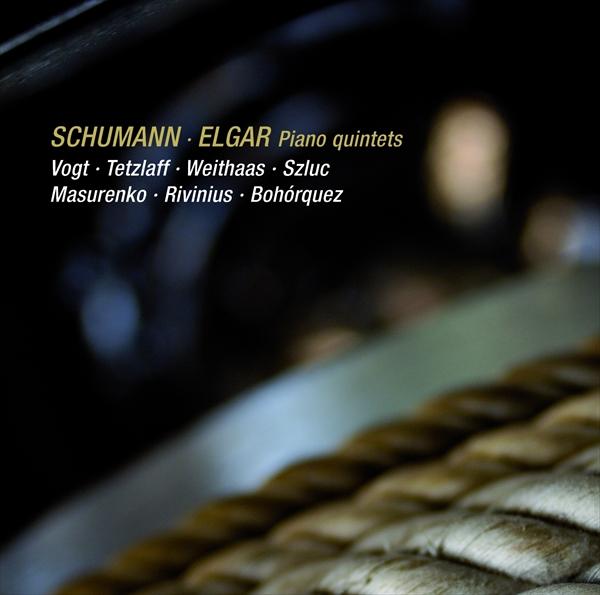 シューマン＆エルガー：ピアノ五重奏曲（ラルス・フォークト）