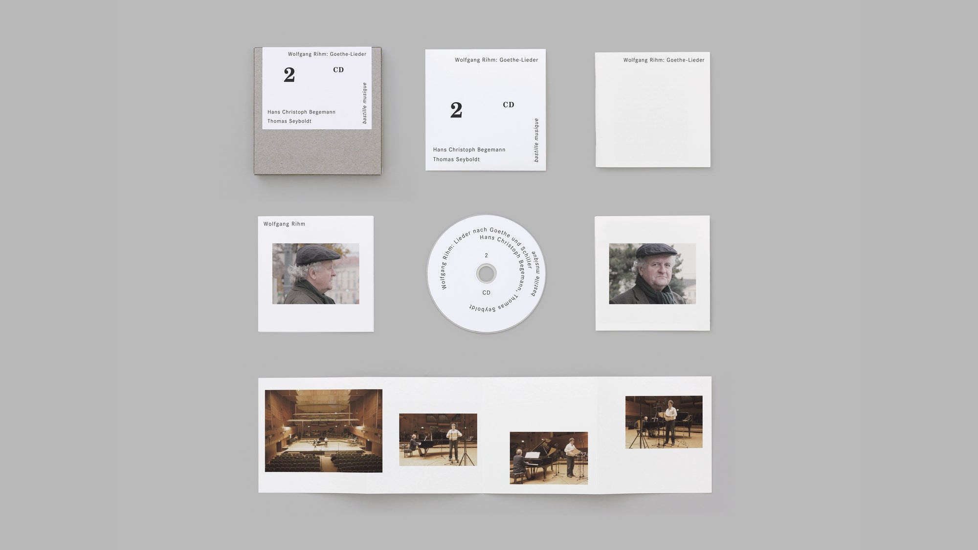 リーム：ゲーテ歌曲集（ハンス・クリストフ・ベゲマン）