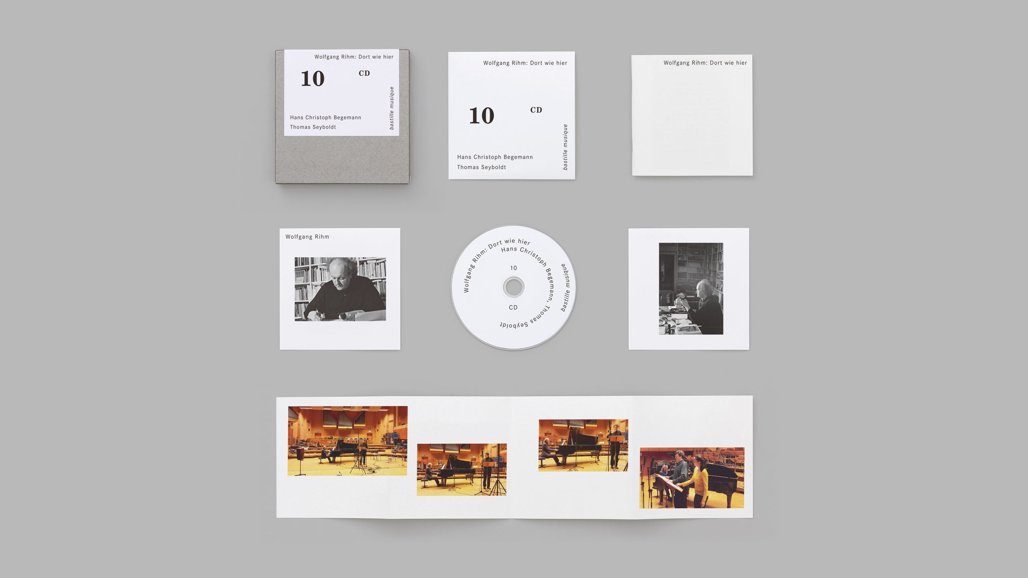 リーム：Dort wie hier ～歌曲集（ハンス・クリストフ・ベゲマン）