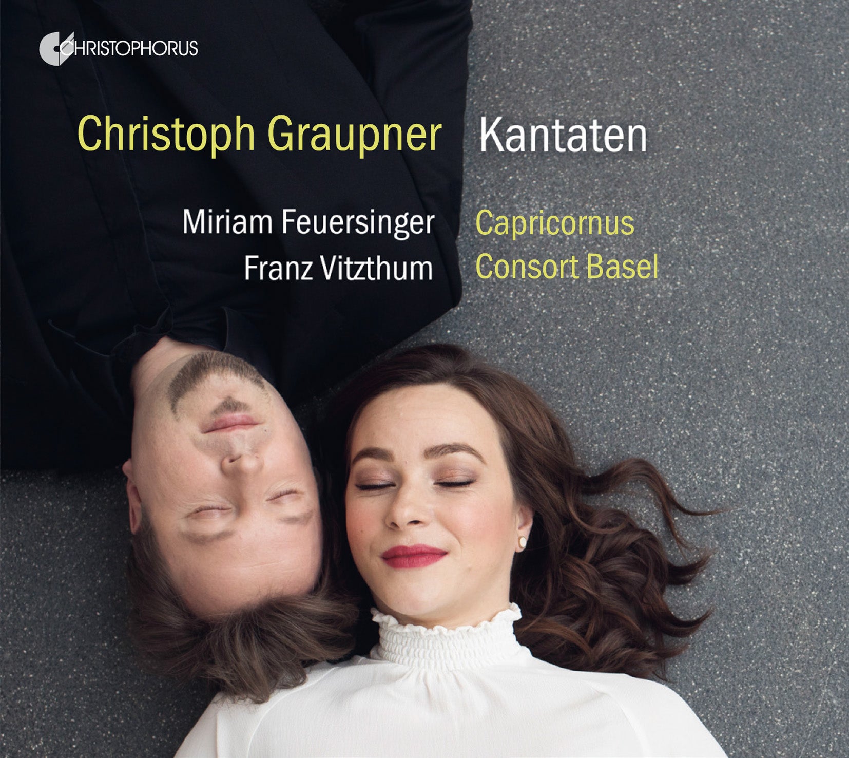 グラウプナー：ソプラノとアルトのための二重唱カンタータ集（ミリアム・フォイアージンガー）