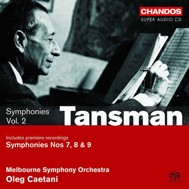 タンスマン：交響曲集Vol.2 交響曲第7番《抒情的》、第8番《管弦楽のための音楽》、第9番 （オレグ・カエターニ）