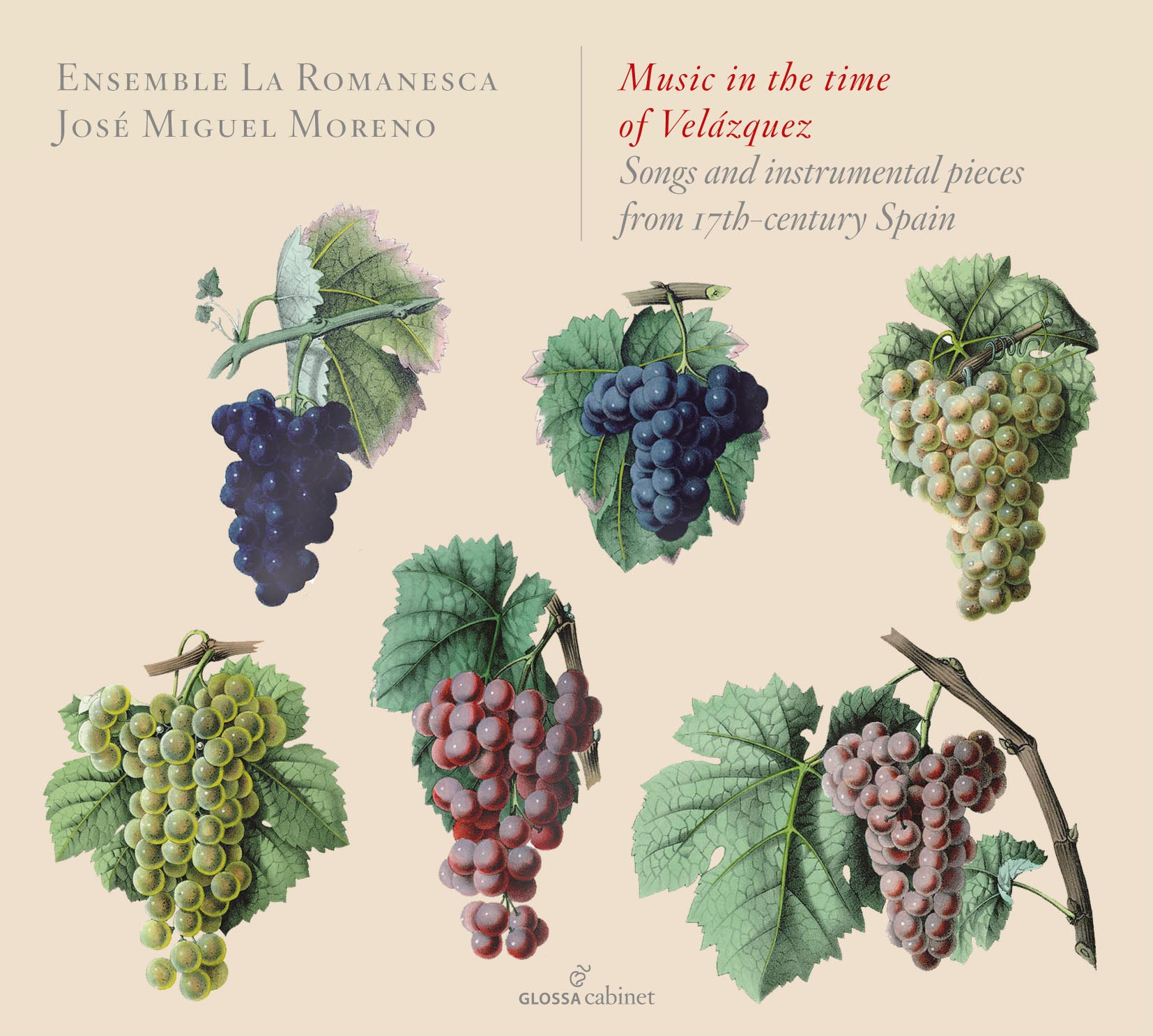ベラスケスの時代の音楽 ～ 17世紀スペインの歌曲と器楽作品集（アンサンブル・ラ・ロマネスカ）