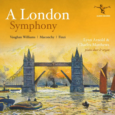 ヴォーン・ウィリアムズ：ロンドン交響曲（ピアノ連弾版）、フィンジ：エクローグ（ピアノとオルガン版）（リン・アーノルド）