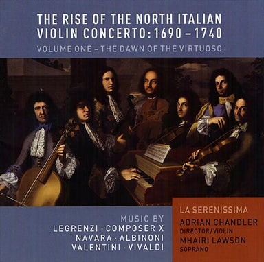 北イタリア17世紀～18世紀のヴァイオリン協奏曲集Vol.1（エイドリアン・チャンドラー）