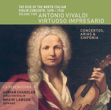北イタリア17世紀～18世紀のヴァイオリン協奏曲集Vol.2（エイドリアン・チャンドラー）