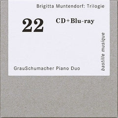 ムンテンドルフ：トリロジー＆残響の劇場 ［CD+Blu-ray Disc］（グラウシューマッハー・ピアノ・デュオ）