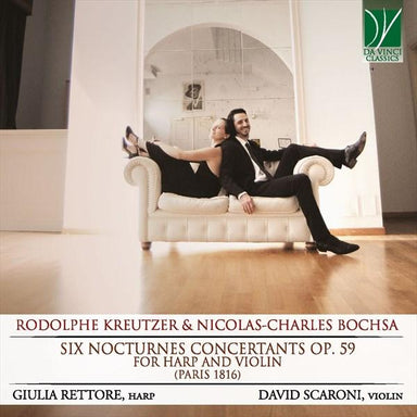 クロイツェル＆ボクサ：ハープとヴァイオリンのための《6つの演奏会用夜想曲》 Op.59（ジュリア・レットレ）