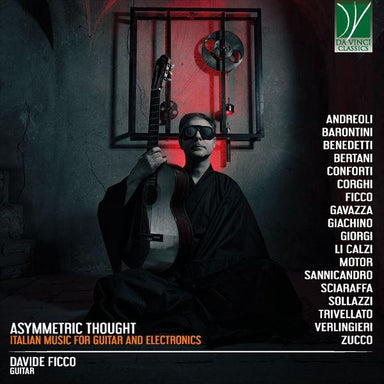 非対称的な思想～ギターとエレクトロニクスのためのイタリア音楽集 ［2CD+DVD(PAL)］（ダヴィデ・フィッコ）