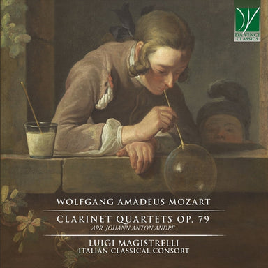 モーツァルト：クラリネット四重奏曲集 Op.79（ヨハン・アントン・アンドレ編）（ルイージ・マジストレッリ）
