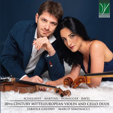 20世紀の中央ヨーロッパにおけるヴァイオリンとチェロのための二重奏曲集（ファビオラ・ガウディオ）