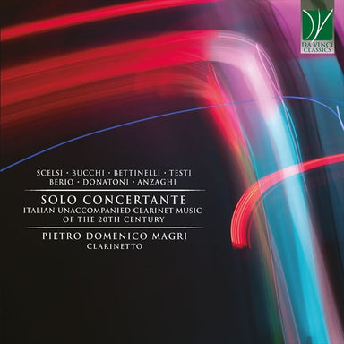 ソロ・コンチェルタンテ～20世紀イタリアの無伴奏クラリネット作品集（ピエトロ・ドメニコ・マグリ）