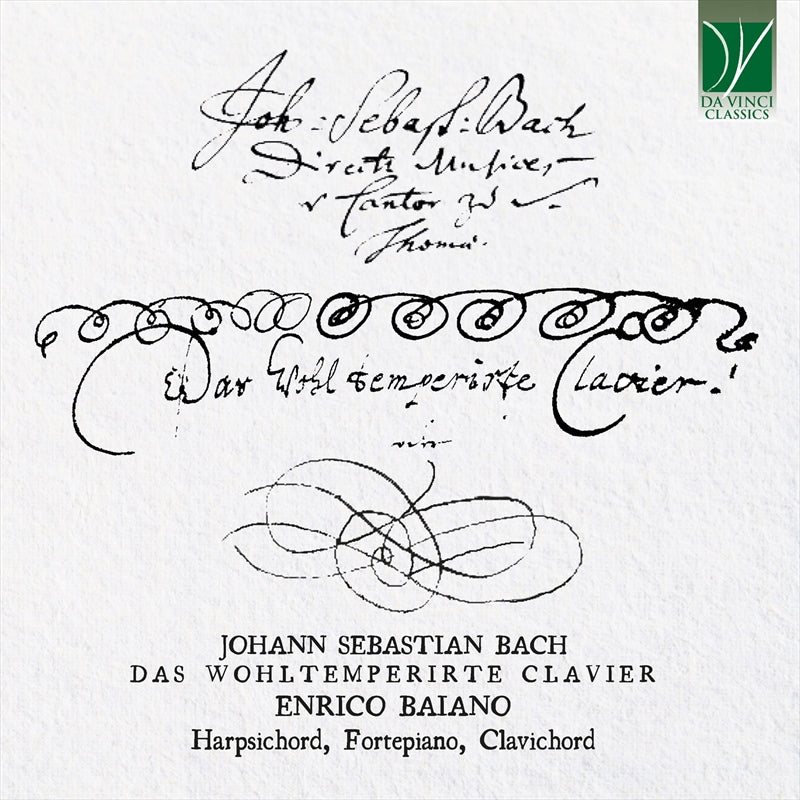 J.S.バッハ：平均律クラヴィーア曲集（全曲）（フォルテピアノ、チェンバロ、クラヴィコードの3種5台を用いた演奏）（エンリコ・バイアーノ）