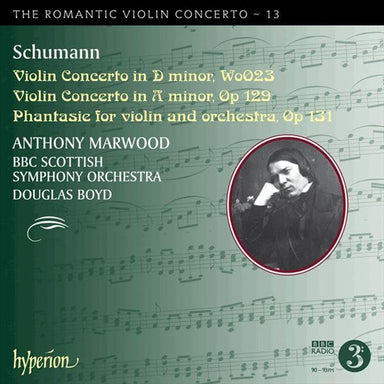シューマン：ヴァイオリン協奏曲WoO.23、ヴァイオリン協奏曲Op.129、他～ロマンティック・ヴァイオリン・コンチェルト・シリーズ Vol.13（アンソニー・マーウッド）