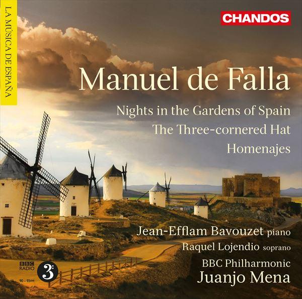 ファリャ：三角帽子、交響的印象《スペインの庭の夜》、管弦楽のための組曲《讃歌》（ファンホ・メナ）