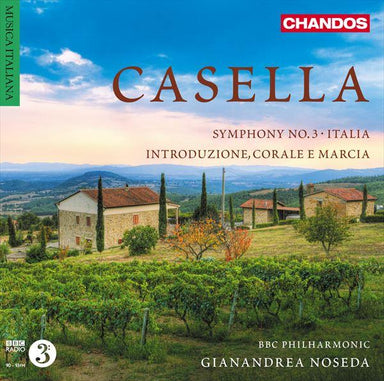 カゼッラ：管弦楽作品集Vol.3～交響曲第3番、交響的狂詩曲 《イタリア》、序奏、コラールと行進曲（ジャナンドレア・ノセダ）