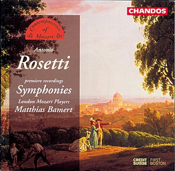 ロセッティ：交響曲集～モーツァルトと同世代の作曲家たち（マティアス・バーメルト）