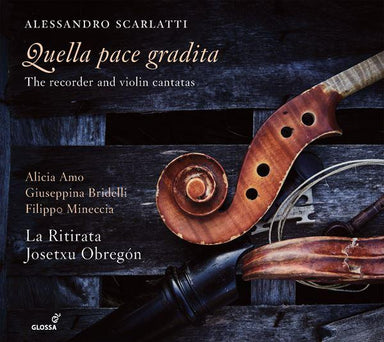 アレッサンドロ・スカルラッティ：リコーダーとヴァイオリンのカンタータ集（ホセチュ・オブレゴン）