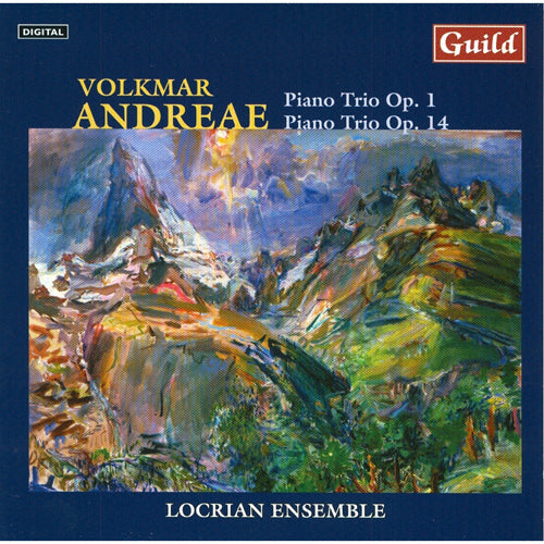 アンドレーエ：ピアノ三重奏曲Op.1、ピアノ三重奏曲Op.14（ロクリアン・アンサンブル）