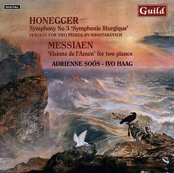 オネゲル：交響曲第3番《典礼風》（ショスタコーヴィチ編曲による4手連弾版）（アドリエンネ・ソーシュ）