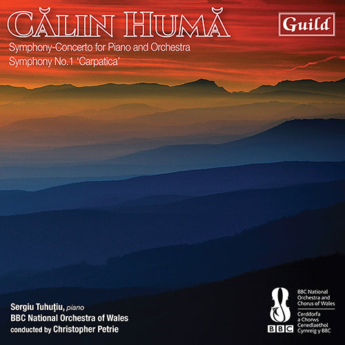 キャリン・ユマ：ピアノと管弦楽のための交響的協奏曲、交響曲第1番 《カルパティカ》（クリストファー・ピートリー）
