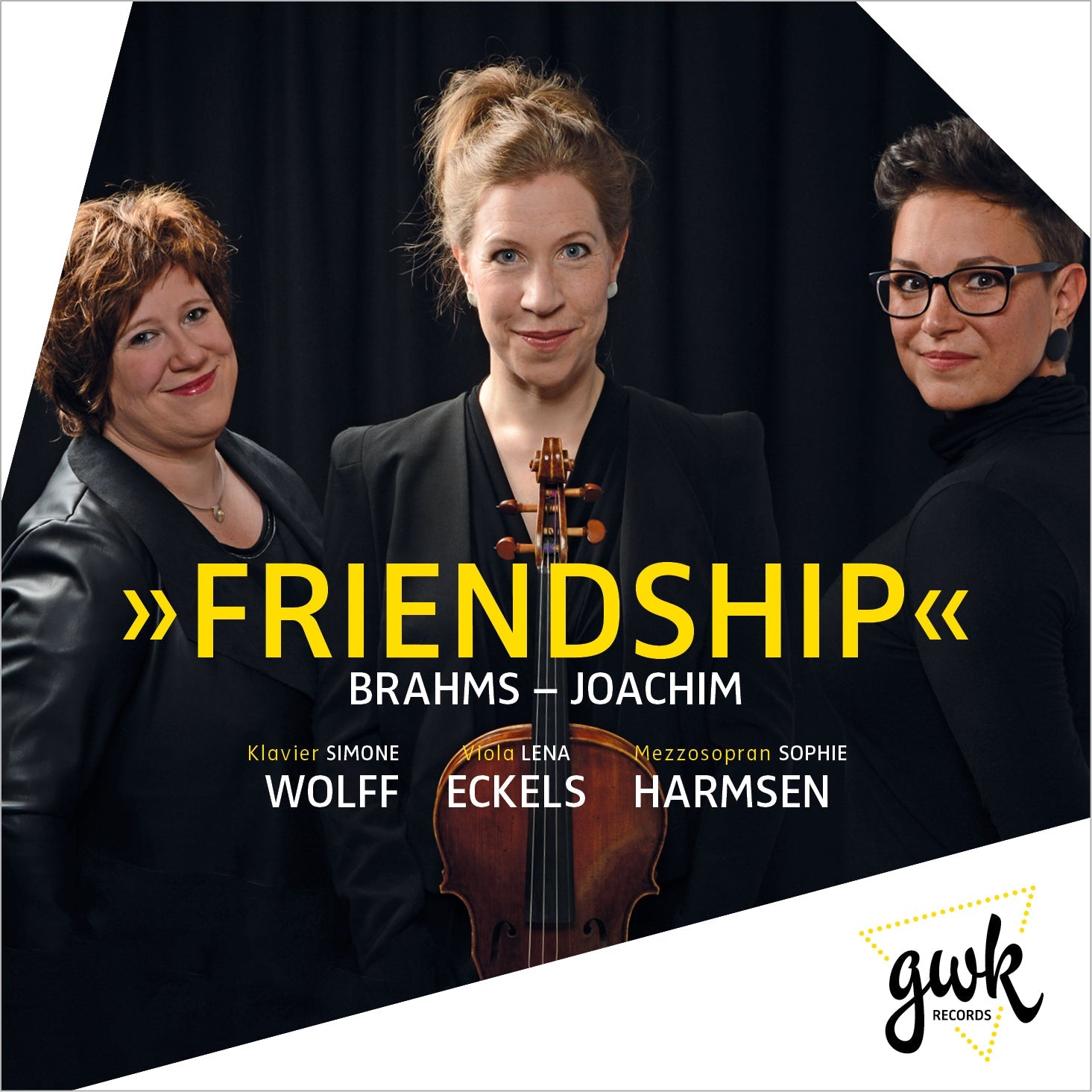 ブラームス＆ヨアヒム：ヴィオラのための作品集（友情）（レナ・エッケルス）