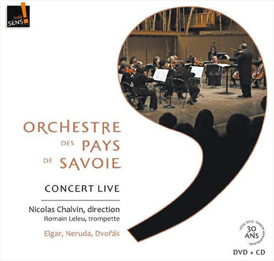 サヴォワ地方管弦楽団～コンサート・ライヴ ［CD+DVD(PAL)］（ニコラ・シャルヴァン）