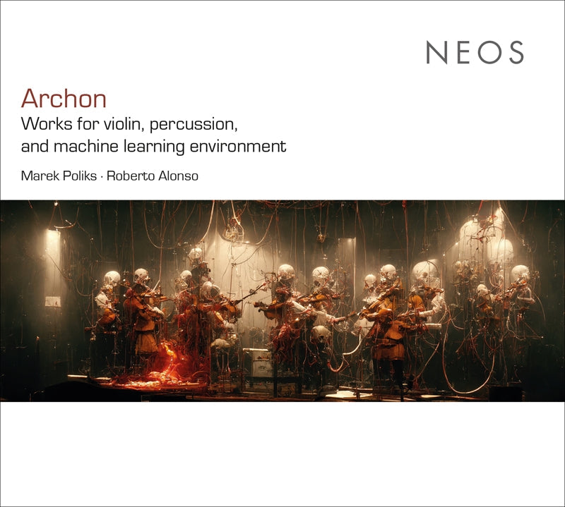 アルコン：ヴァイオリン、パーカッションと機械学習環境のための作品集（ロベルト・アロンソ）