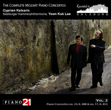 モーツァルト：ピアノ協奏曲全集Vol.2（第17番、第23番）（シプリアン・カツァリス）