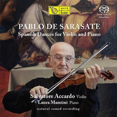 サラサーテ：ヴァイオリンとピアノのための作品集(スペイン舞曲集ほか)＜初回限定生産盤＞（サルヴァトーレ・アッカルド）
