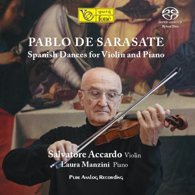 サラサーテ：ヴァイオリンとピアノのための作品集（サルヴァトーレ・アッカルド）