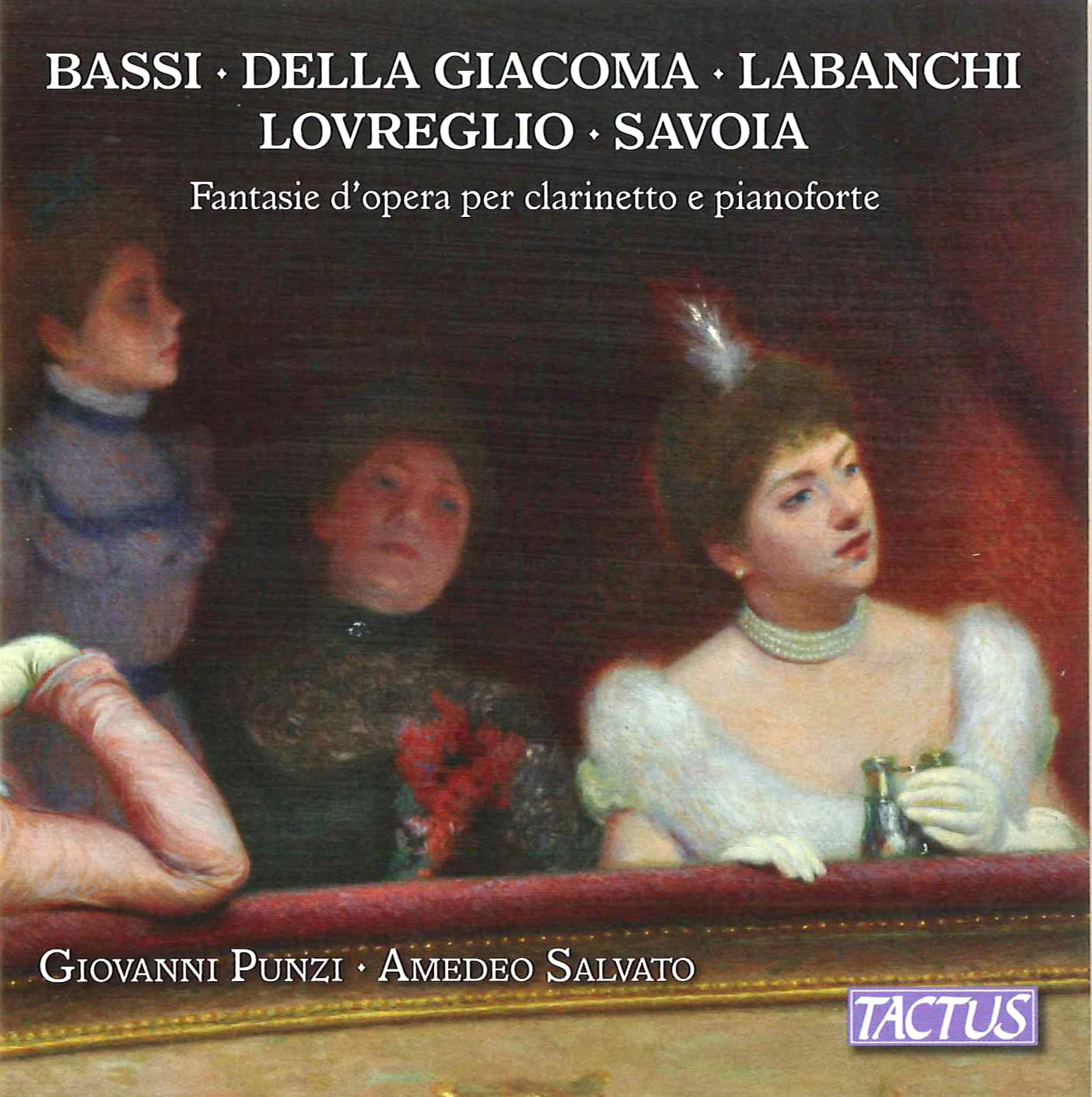 クラリネットとピアノのためのオペラティック・ファンタジー（ジョヴァンニ・プンツィ）