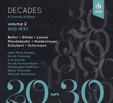 歌曲の100年 Vol.2 ～ 1820年－1830年